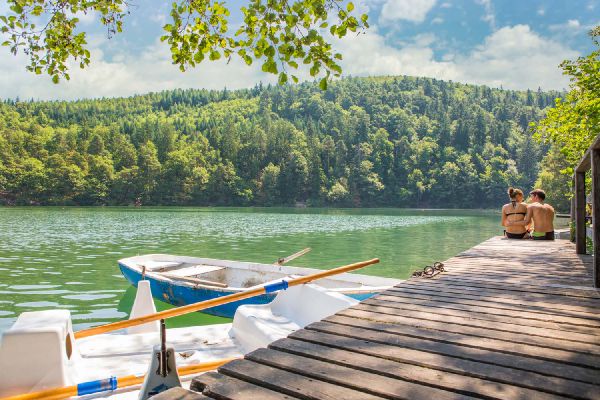 Baden und Entspannen im Montiggler oder Kalterer See